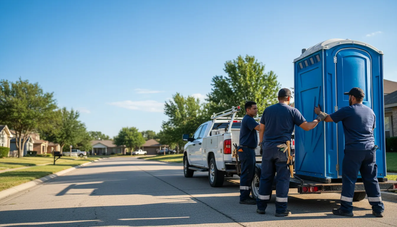 Portable Toilet Rental in Burnet, TX near me